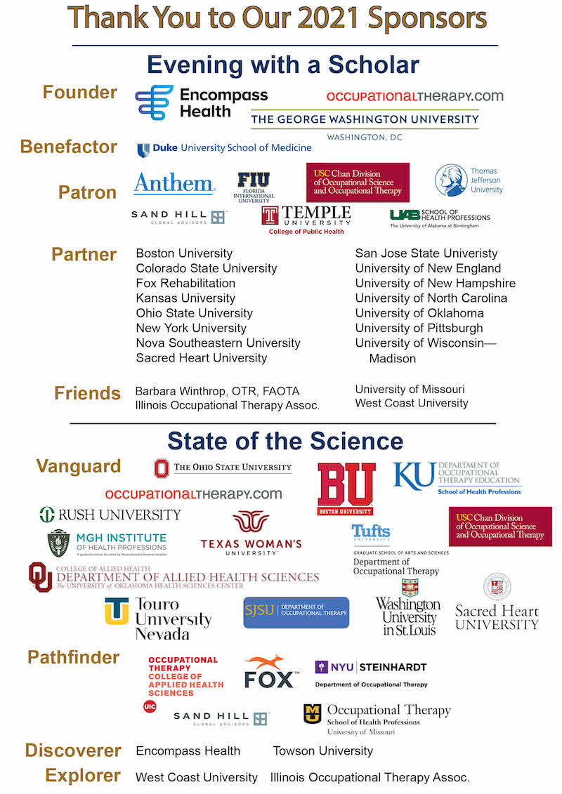 AOTF Sponsors 2021 AOTF Sponsors 2021